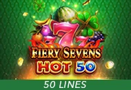 Fiery Sevens Hot 50 - QUEENBET138
