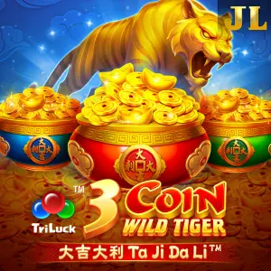 3 Coin Wild Tiger - QUEENBET138